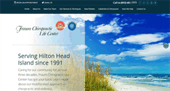 Desktop Screenshot of fraumchiropracticofhiltonhead.com